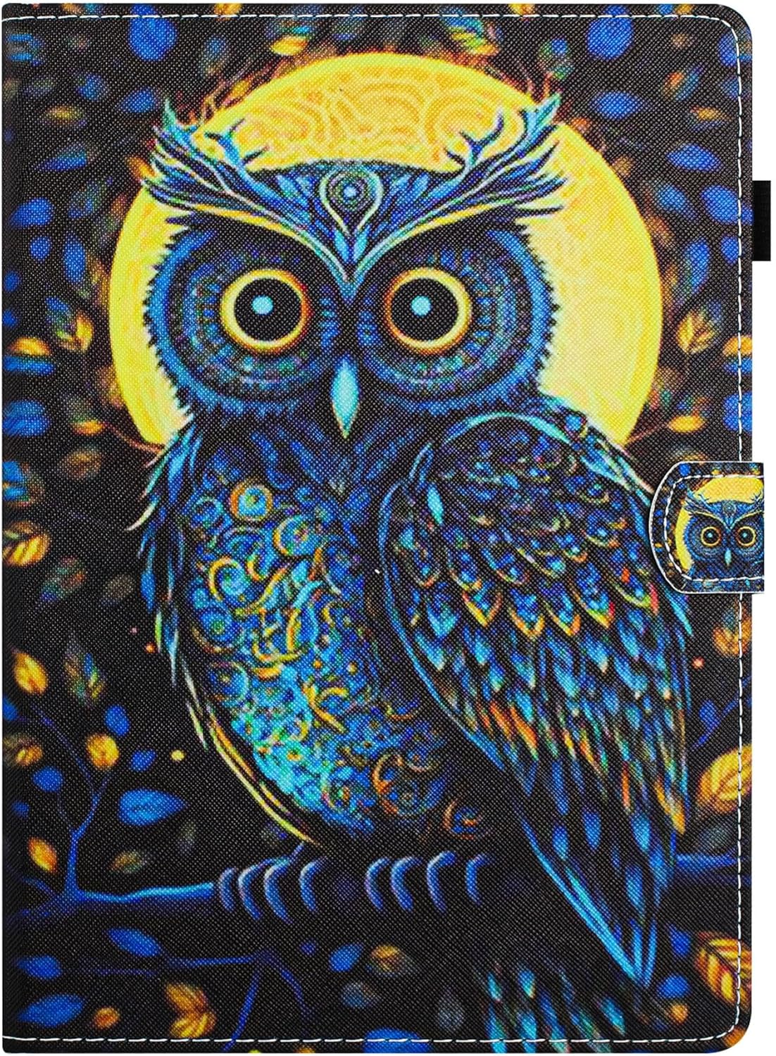 DayQiQiPu Case for Amazon Fire HD 10 (10.1 Inch, 13th Gen, 2023) PU Leather Moonlight Owl Pattern Flip Stand Card Slots Protective Cover with Auto Wake/Sleep,02 DayQiQiPu Case for Amazon Fire HD 10 (10.1 Inch, 13th Gen, 2023) PU Leather Moonlight Owl Pattern Flip Stand Card Slots Protective Cover with Auto Wake/Sleep,02