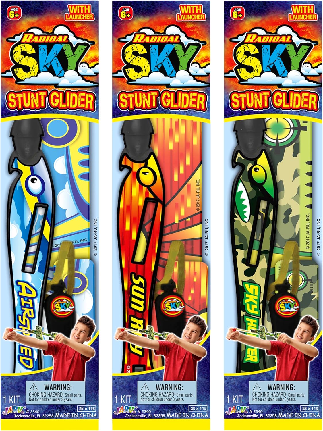 Slingshot Plane Glider w/Rubber Band Launcher (12 Planes) Flying Paper Foam Airplanes for Kids, Boys Toys. Outdoor Backyard Games & Activities. Bulk Birthday Party Favors. 2340-12p