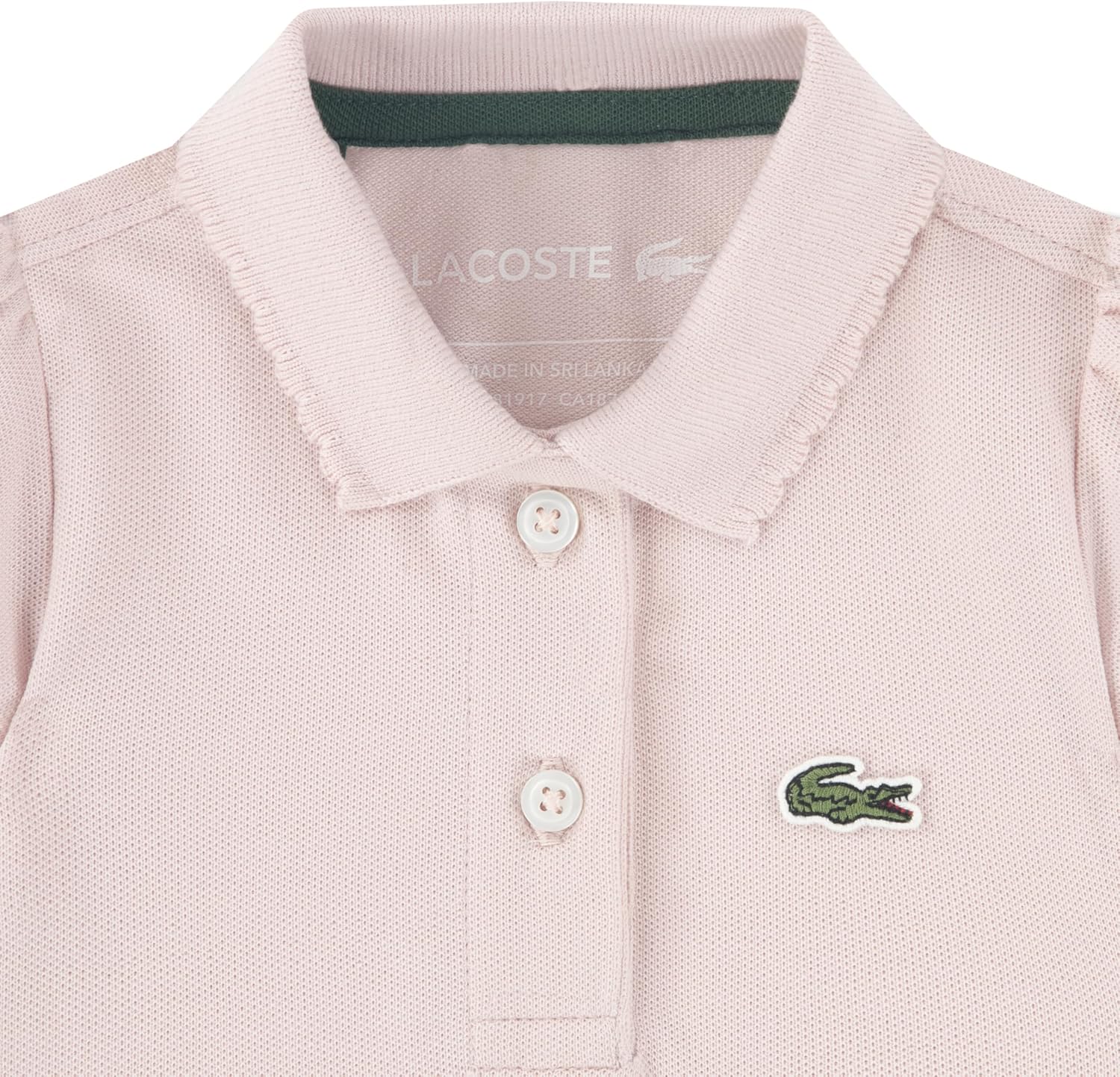 Lacoste Baby Classic Pique Polo Bodysuit