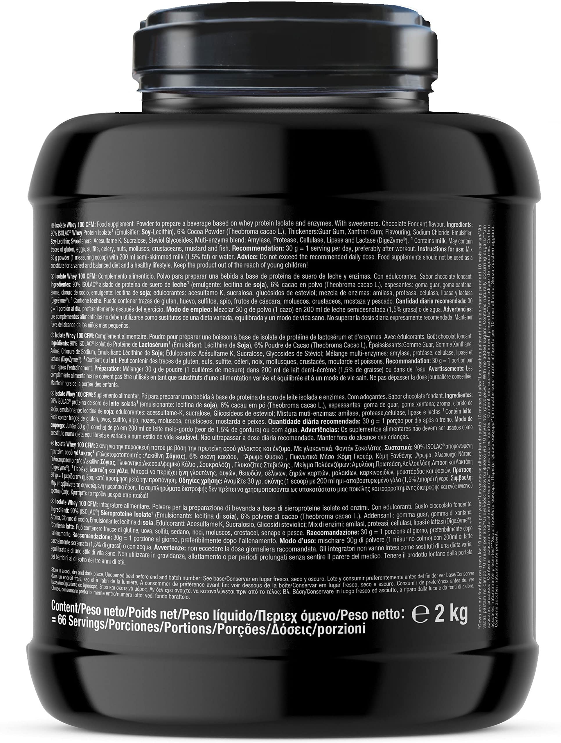 Weider Isolate Whey 100 CFM - 2 Kg Chocolate Fondant