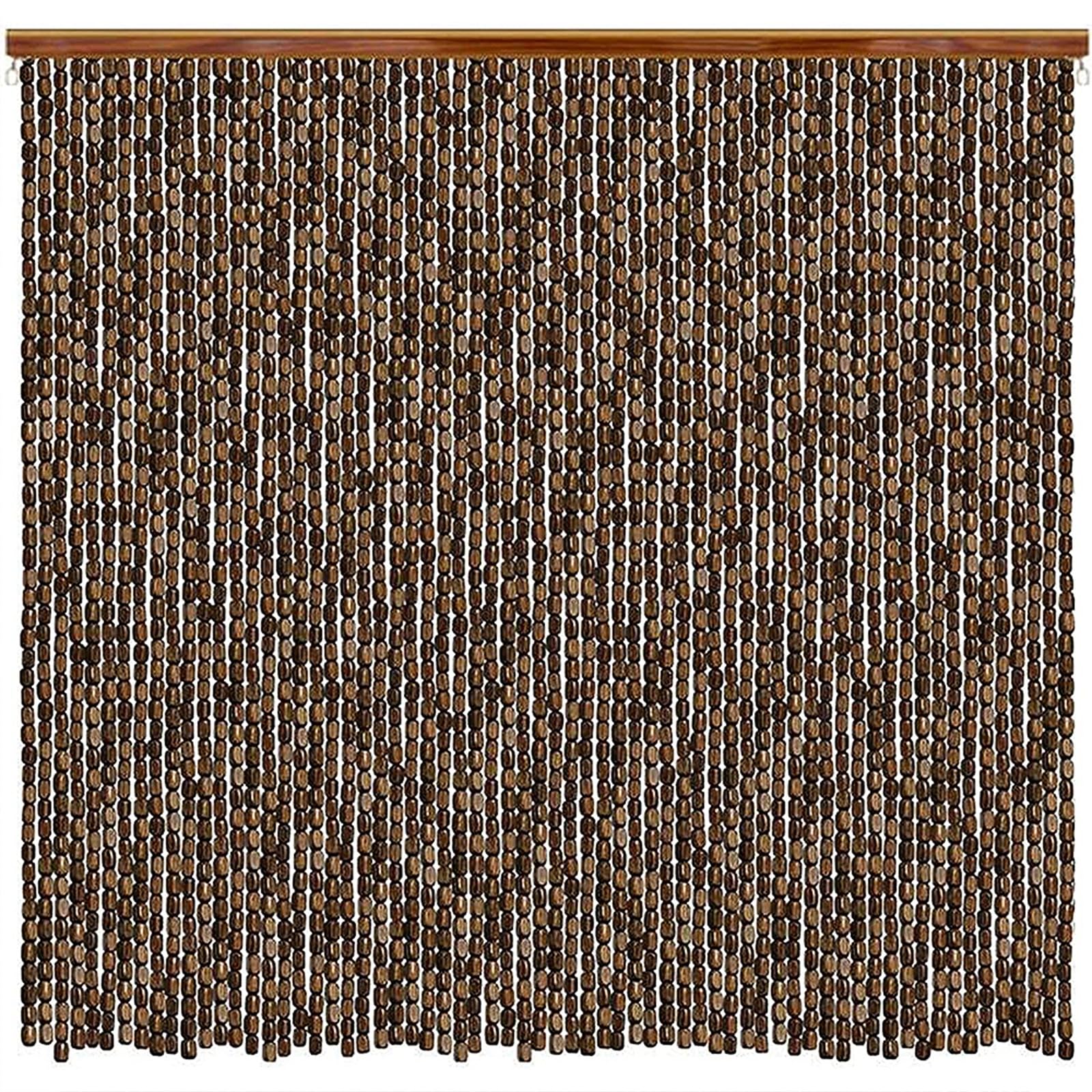 Amazon.de: Fliegenvorhang Terrassentr 100 X 200, Perlenvorhang Holz Dicht  Insektenschutz Balkontr, Perlenvorhang Trvorhang Holzperlen Vorhnge, ...