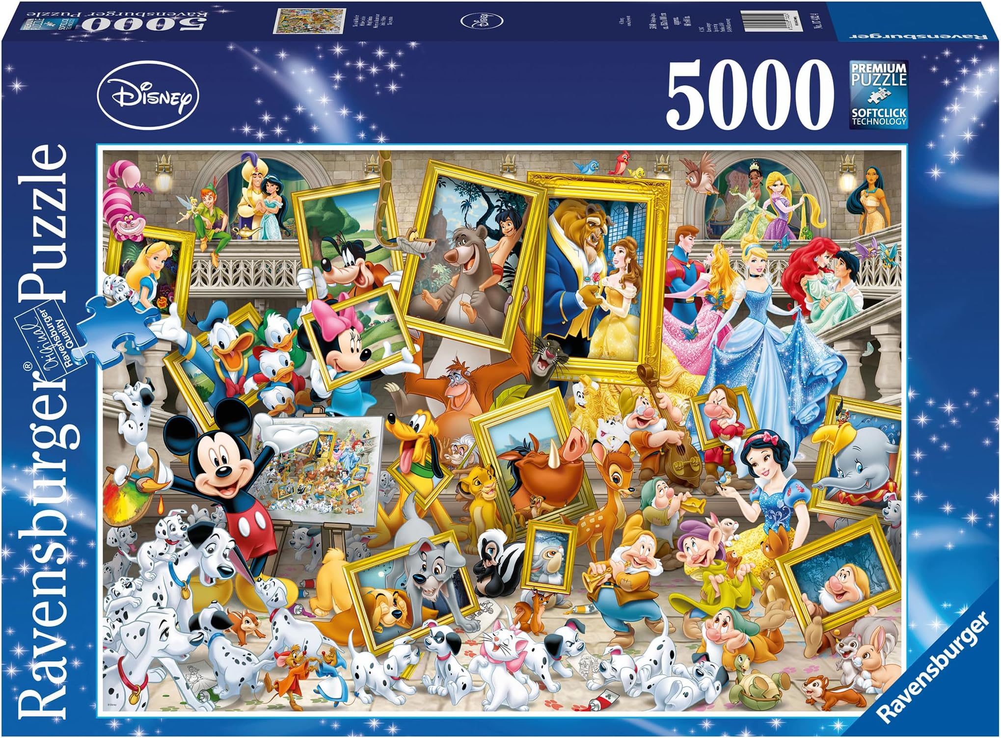 Ravensburger Disney Gifts 5000 Piece Jigsaw Puzzles for Adults and Kids Age 12 Years +