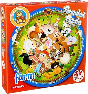 بازل دائري على شكل مزرعة من فلافي بير، موديل RP-5003 - 30 قطعة