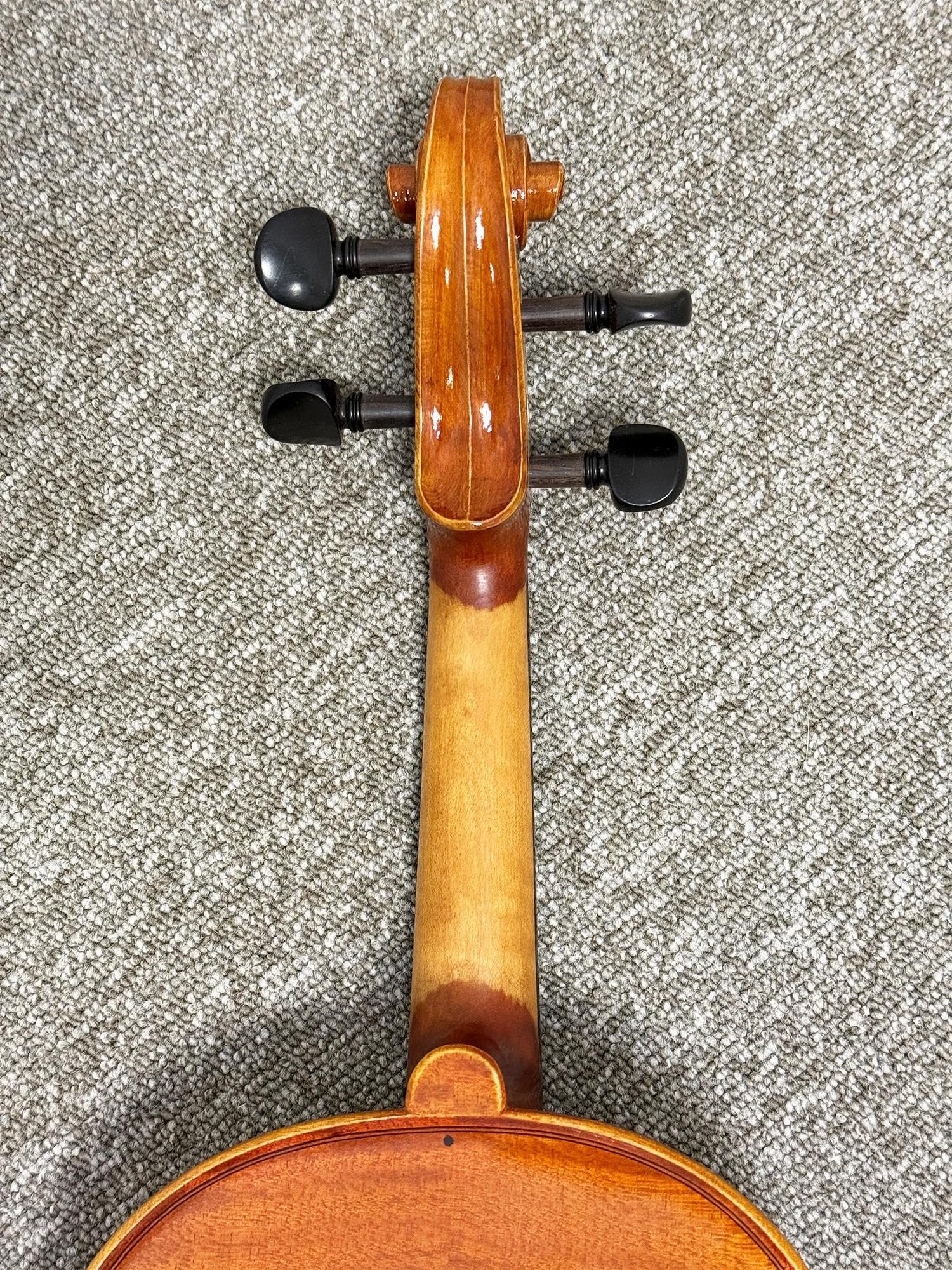 Violín 4/4 Hecho A Mano Con Accesorios De Ébano Violín Profesional | Tapa de abeto | Artesanía terminada a mano