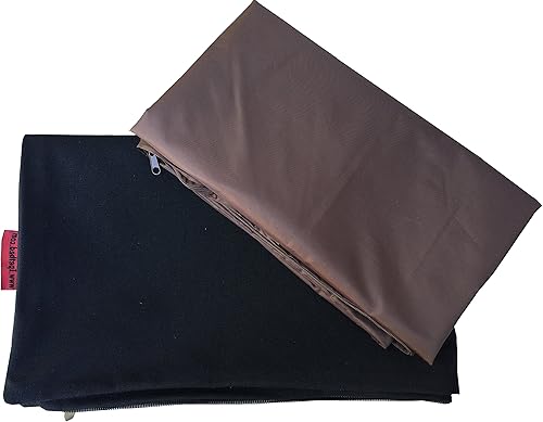 Miniatura 6 de Dogbed4less Cama de espuma viscoelástica para mascotas pequeñas a medianas y grandes con cubierta interna impermeable, cubierta externa negra de