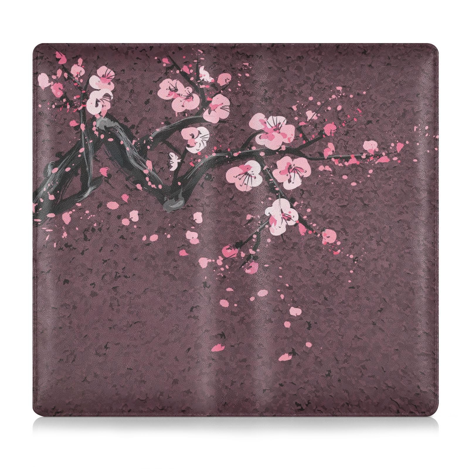Realistic Cherry Blossom Japanese Tree Vehicle Insurance And Registration Holder Premium License And Registration Holder For Car PU Leather New Car Driver Gifts