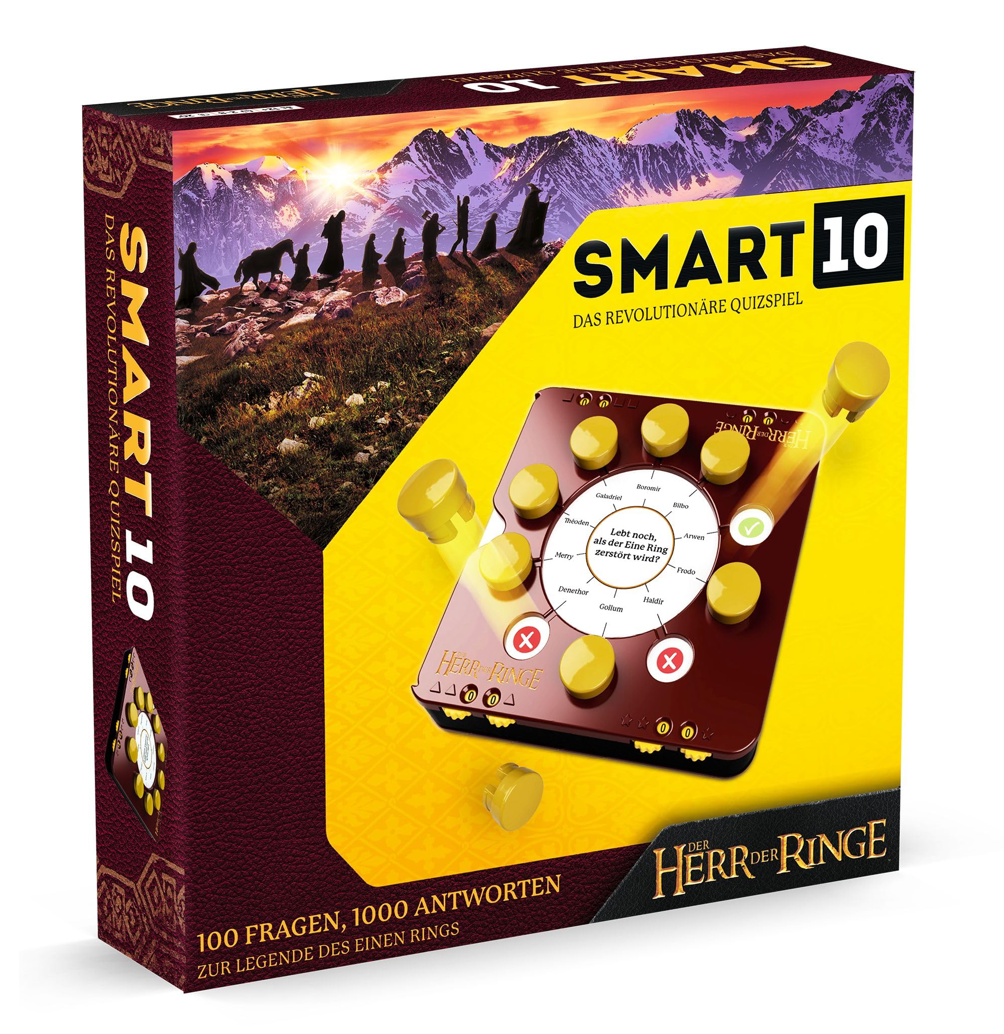 Piatnik 731396 - Smart 10 - Der Herr der Ringe Edition