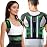 Rakiie Posture Corrector for Women and Men, Upgraded Back Brace with Enhanced Support, Shoulder Straightener with Cushioned Shoulder Pads & Underarm Strap, Gray Size M (Upper Waist: 35.4-41.3)