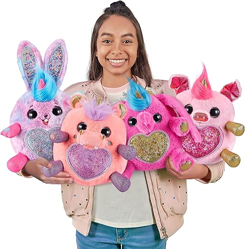 Miniatura 5 de Rainbocorns Talkin' Jelly Shake Surprise - Peluche de hipopótamo de peluche perfumado de peluche - Toneladas de sorpresas, mezcla de limo DIY y más,