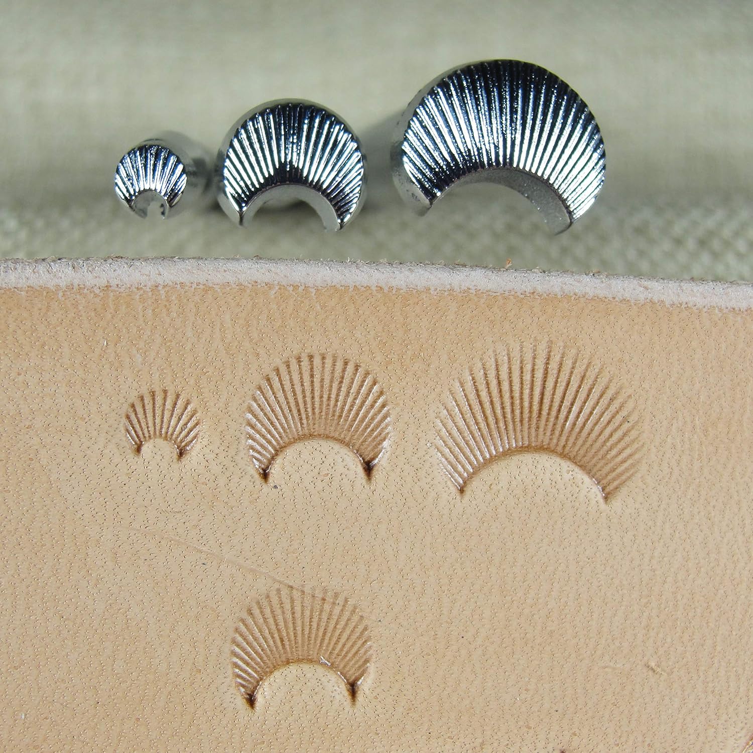 Camouflage Stamps, Set of 3, Japan Select Leather Stamping Tools