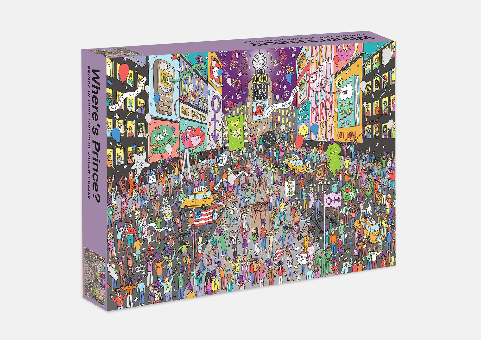 Where’s Prince? Prince in 1999: 500 Piece Jigsaw Puzzle Novelty Book – February 23, 2021
