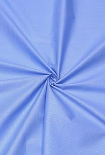 jhabak's SUBHDIN Premium Unstitched Shirt Fabric For Men 2.25m Shirt Piece Cloth Pure Cotton Linen Blend Material (Maya Blue, Free Size)-picture-18