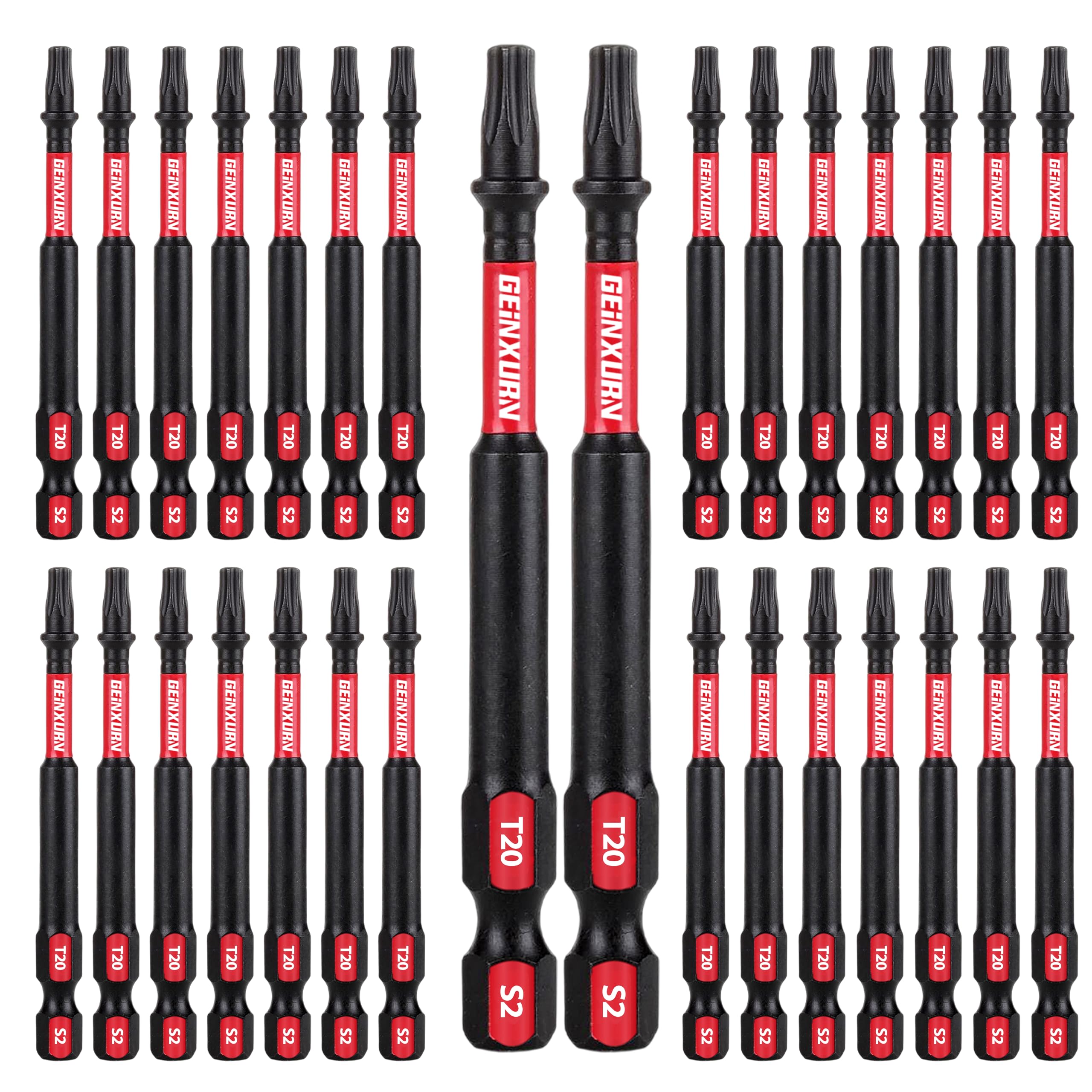 GEINXURN T25 Torx Bit Set - 50 Pieces -10