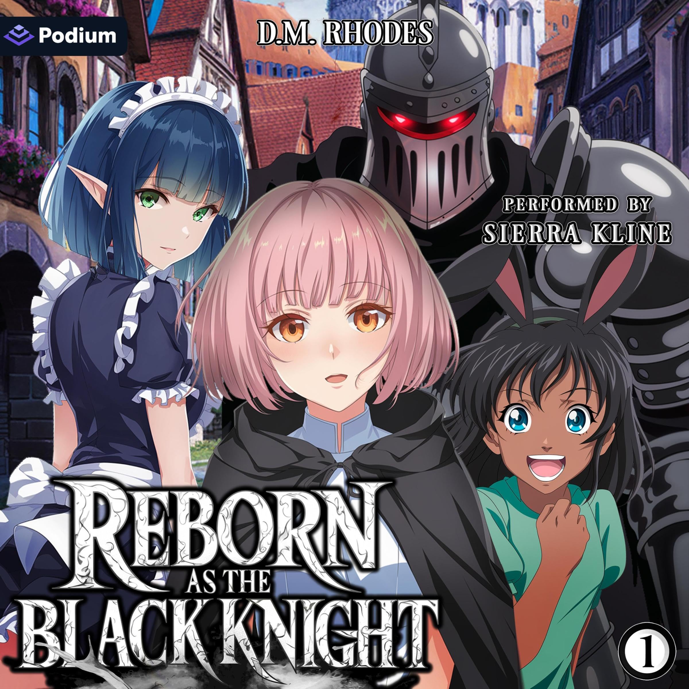 Cover art for Reborn as the Black Knight: Volume 1