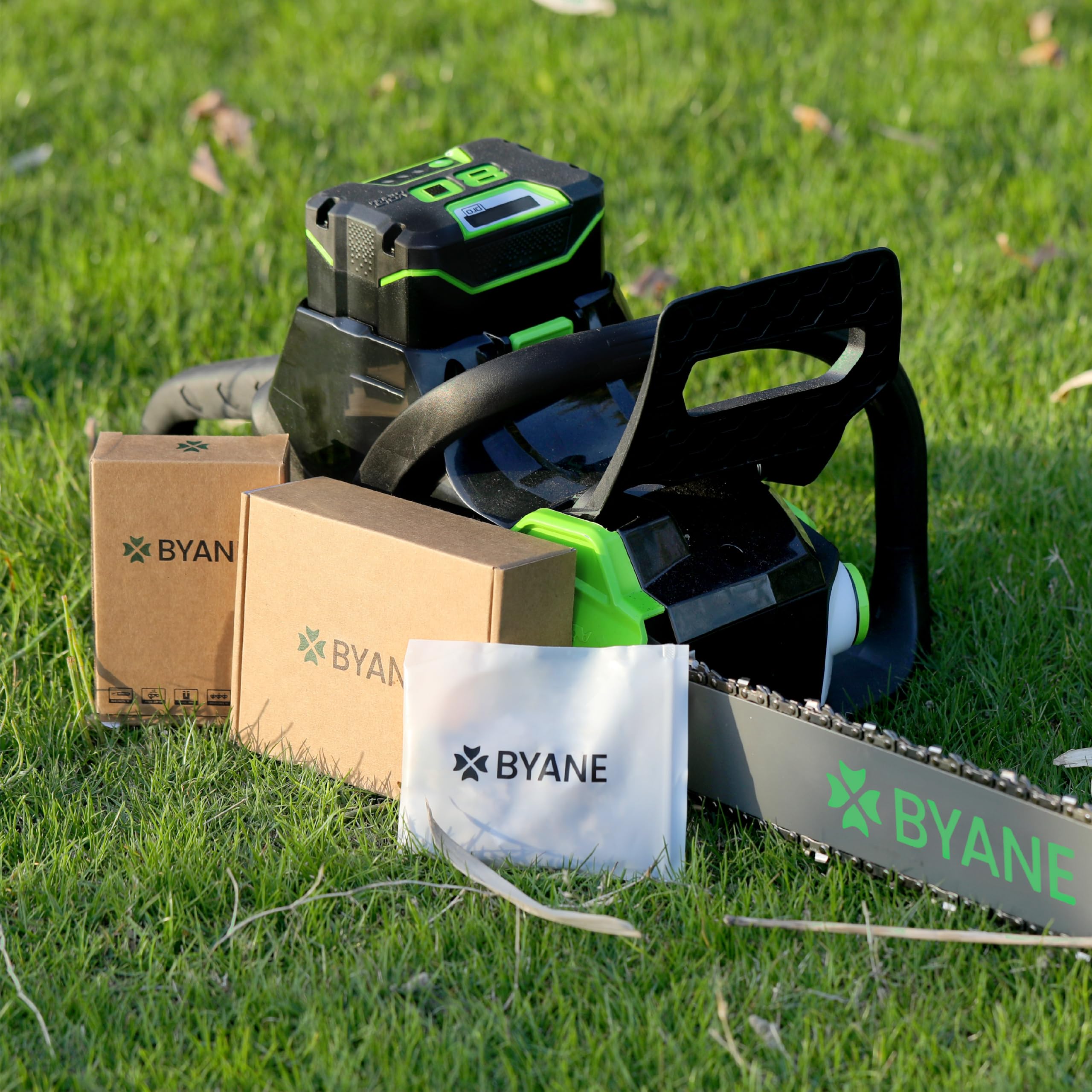 BYANE 3er-Pack Sägekette 30 cm (12 Zoll) 1/4"LP 1,1 mm (.043") 64TG | Mit Stihl 3670 000 0064, MSA 120 C-B, MSA 140 C-B, MSA 160 C-B, MSA 200 C-B, MS 150 T C, MS 150 T C-E, MS 151 T C-E