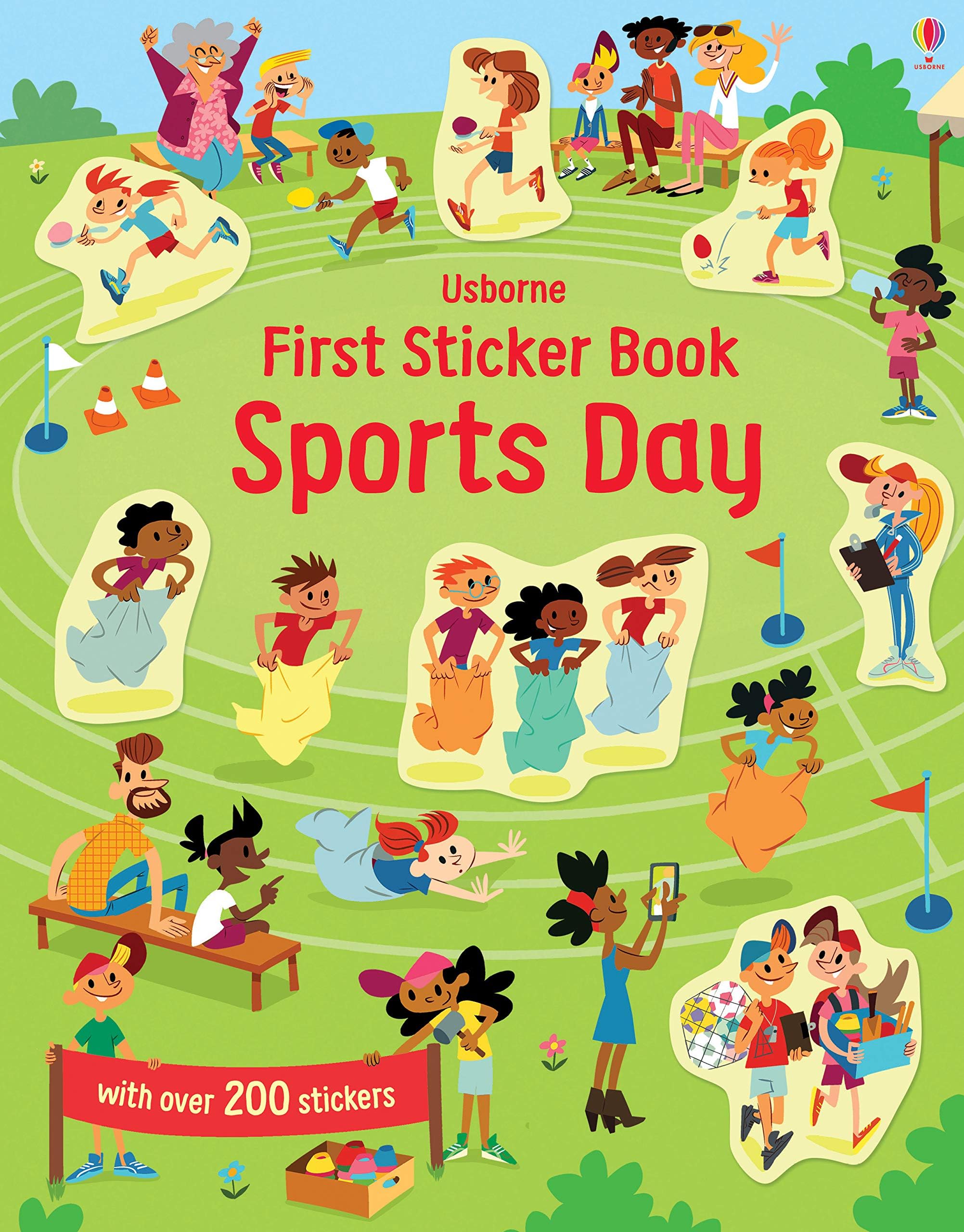 Usborne GB First Sticker Book Sports Day