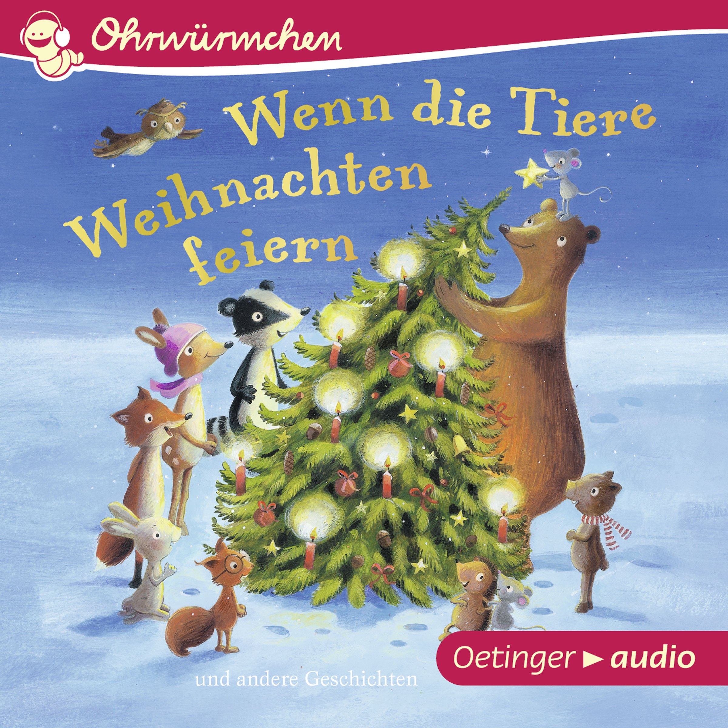 Cover art for Wenn die Tiere Weihnachten feiern und andere Geschichten