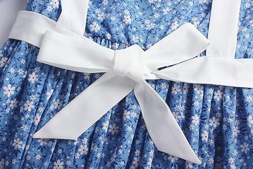 Miniatura 5 de ReliBeauty Vestido de niña pionera, disfraz colonial de la pradera