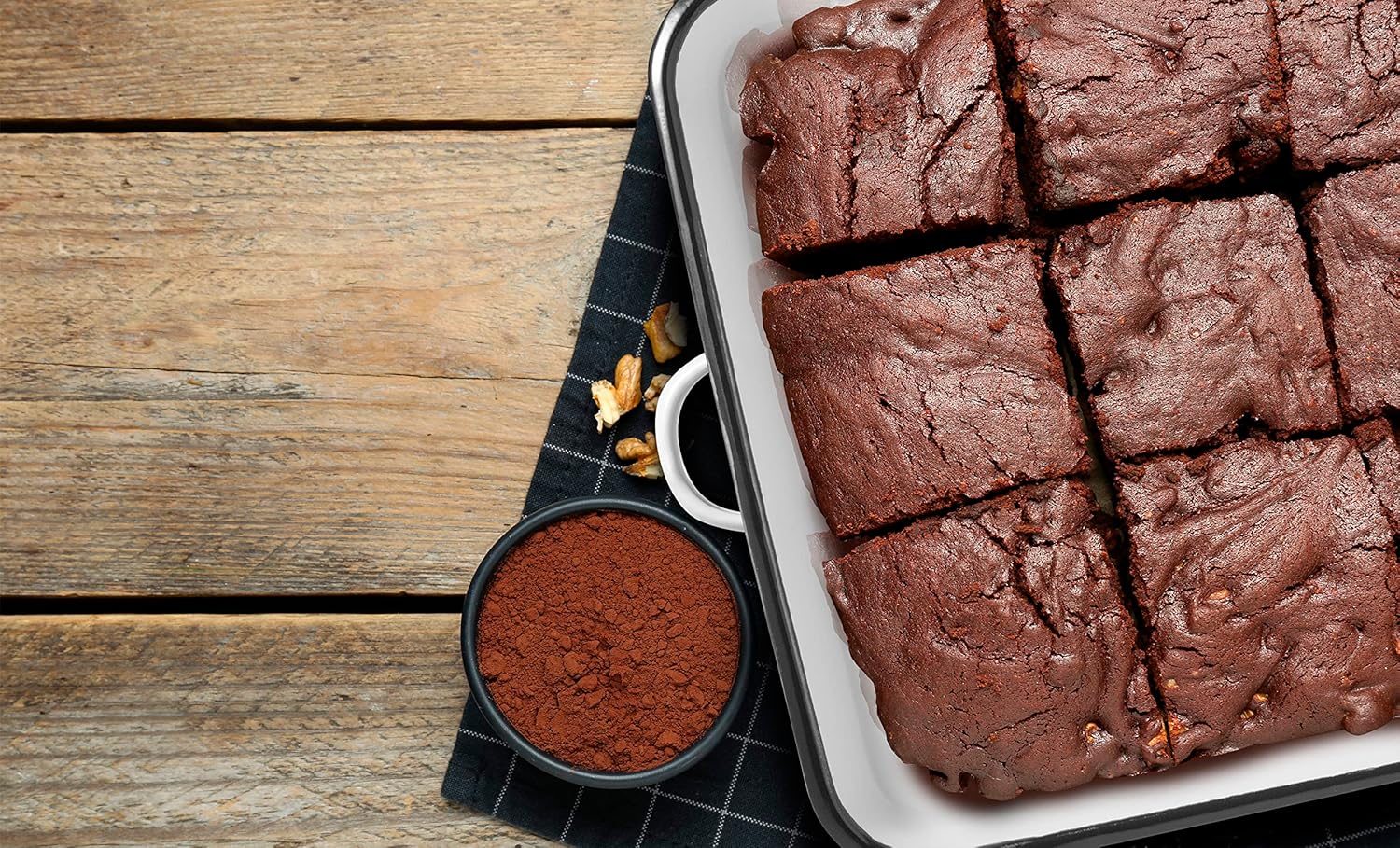 17” White Enamel Serving Tray with Handles and Baking Cookie Sheet, White