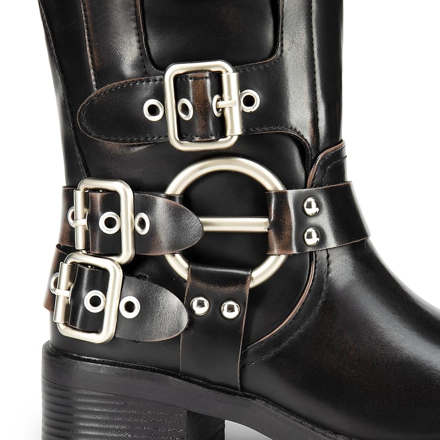 Amazon.com | DREAM PAIRS Women's Knee High Riding Boots Slip