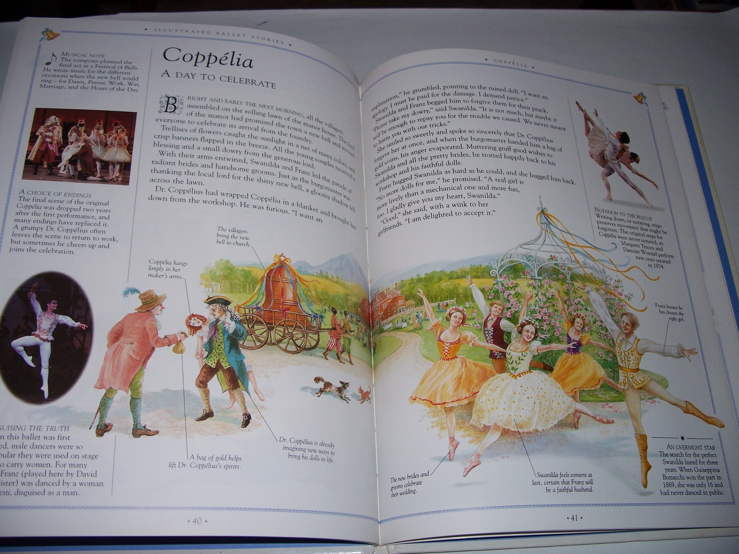 The Illustrated Book of Ballet Stories: A Musical Introduction to the Classic Ballets