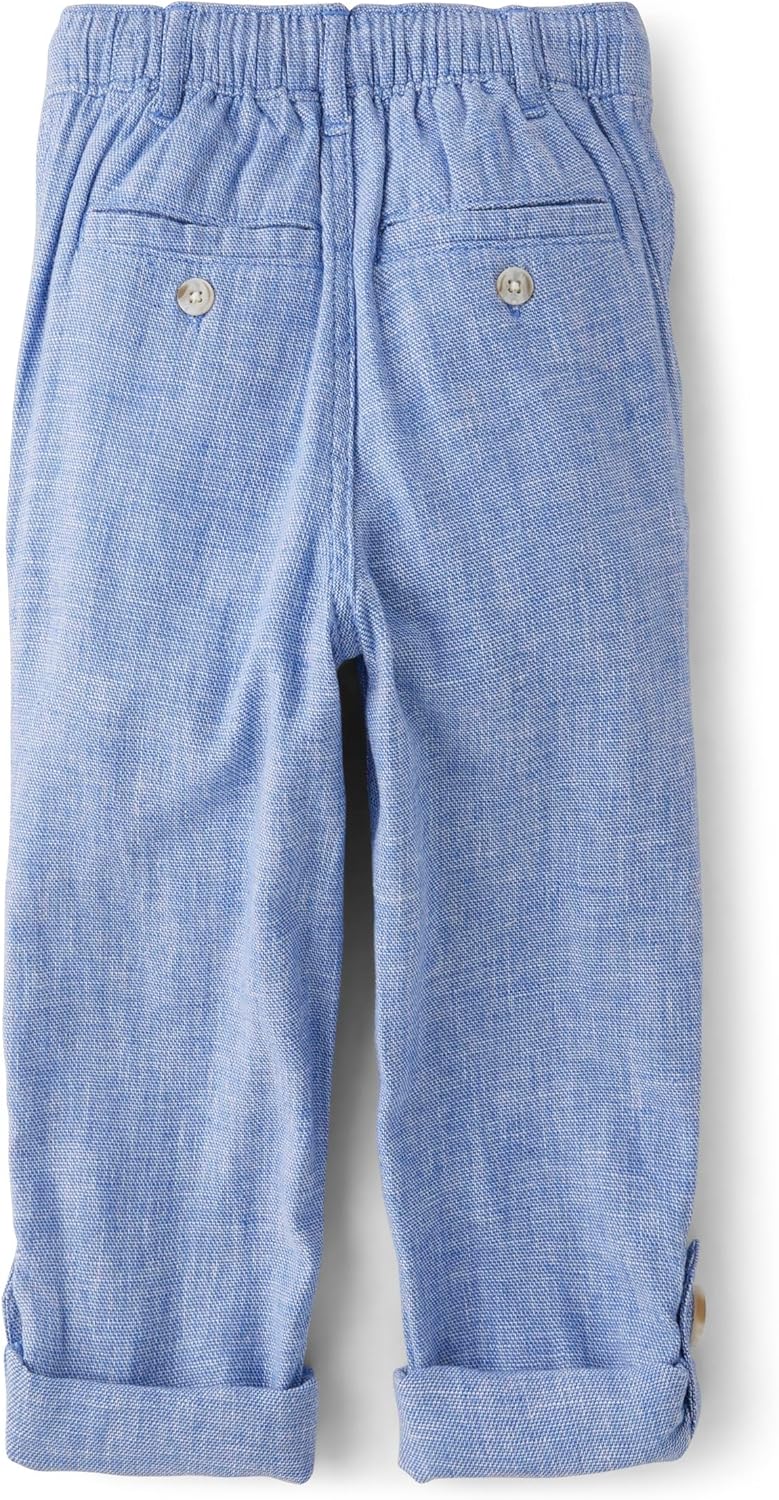 Gymboree Boys' and Toddler Pull on Linen Pants - Picture 22 of 25