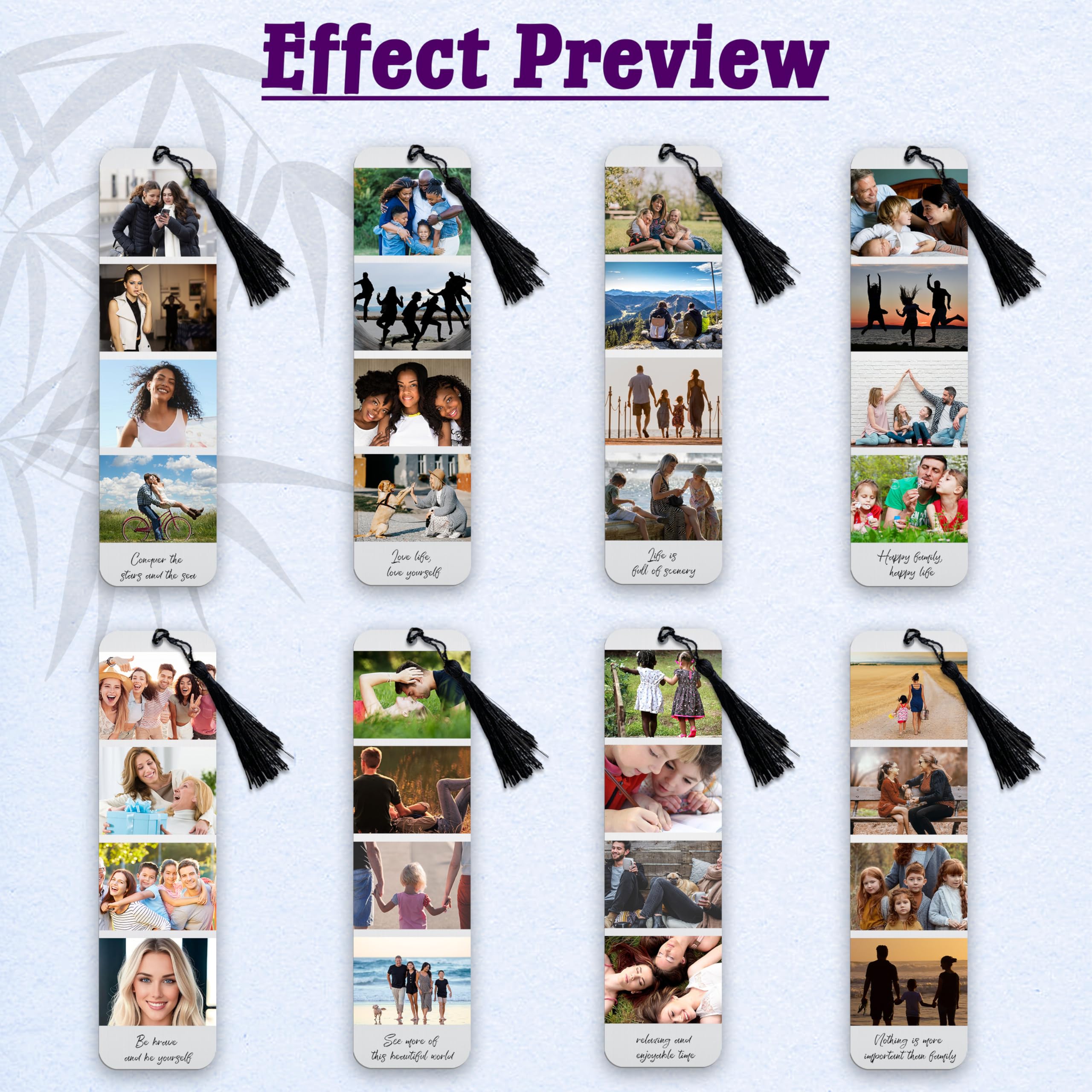 Signets Personnalisée Avec Photo-Marque-pages Personnalisé