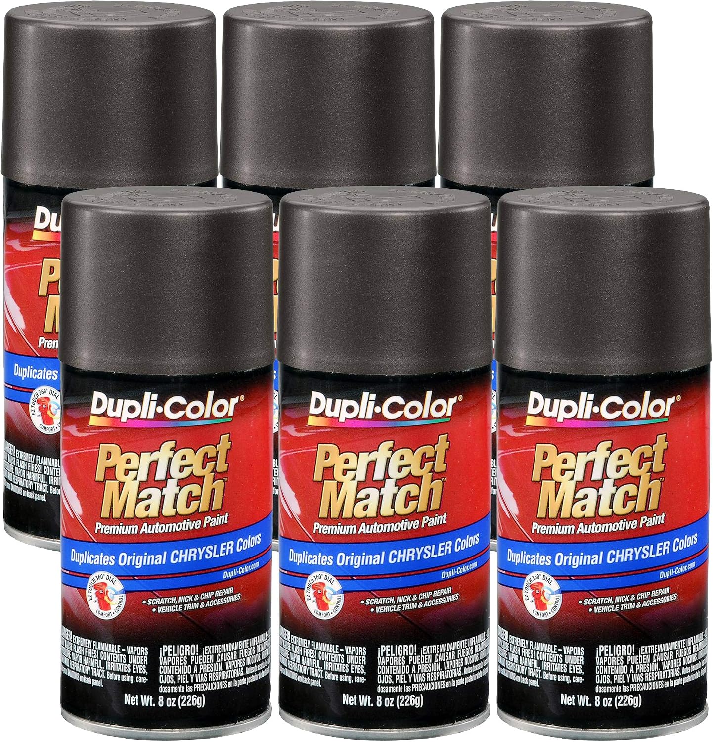 Amazon.com: DupliColor Metallic Granite Crystal Auto Spray Paint - Lau ...
