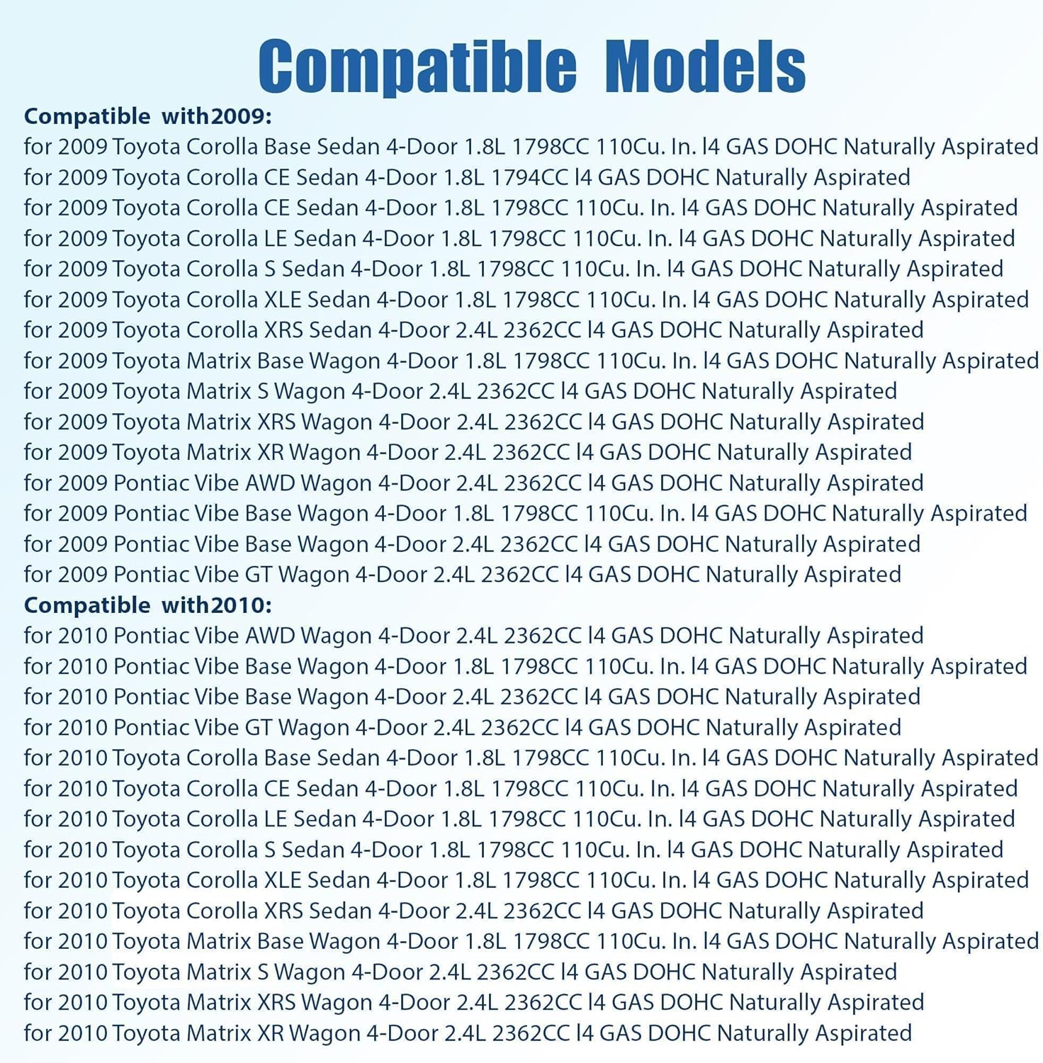 Grey Left Driver Side Sun Visor with Mirror Fit for Toyota Corolla 2008 2009 2010 2011 2012 2013 Replace # 74320-02711-E0 7432002711E0
