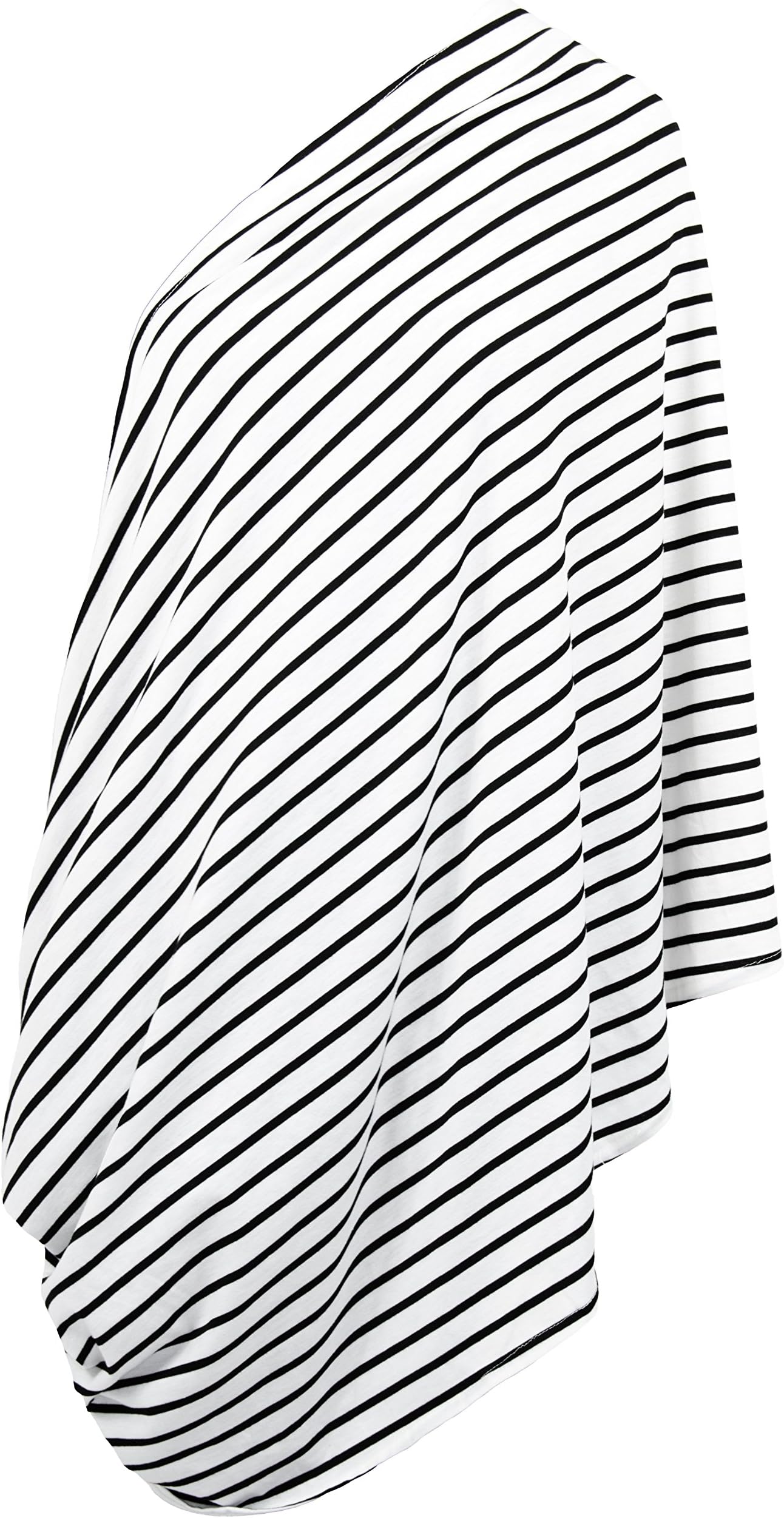 Infinity Breastfeeding Scarf & Nursing Cover | Lightweight No See Through (Stripe)