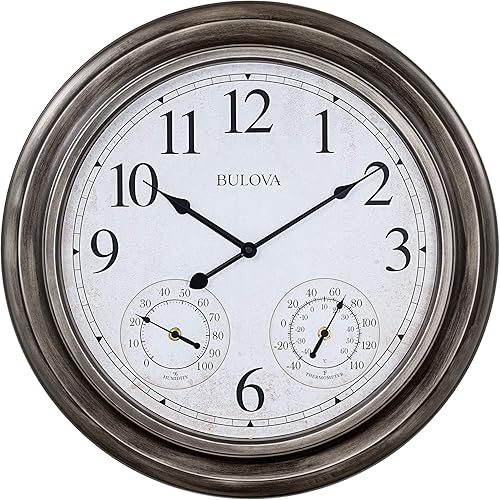 Bulova C4125 Block Island Reloj de pared