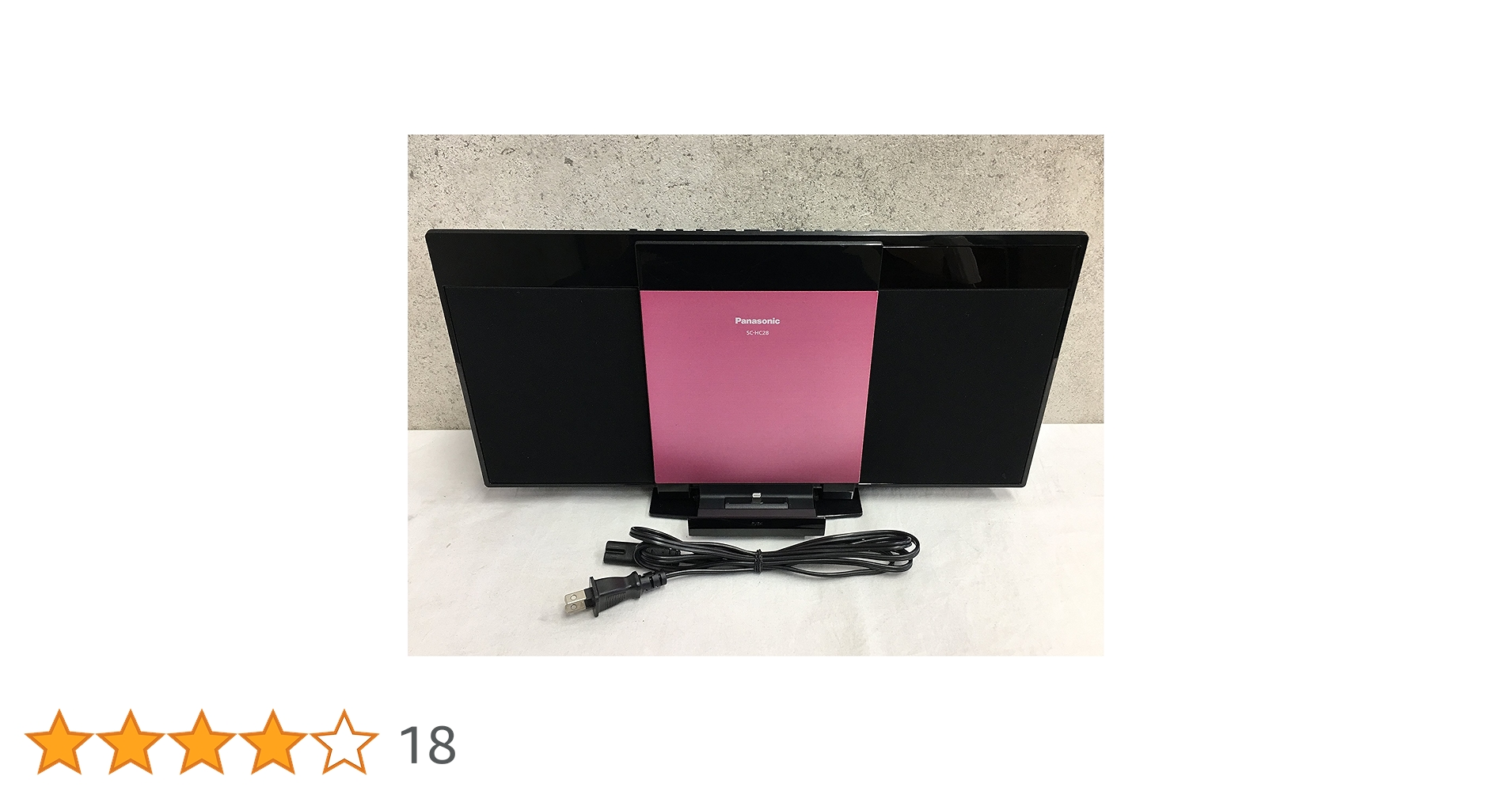 パナソニック コンパクトステレオシステム ピンク SC-HC28-P khxv5rg Amazon.co.jp: Panasonic SC-HC28-P Compact Stereo System Pink