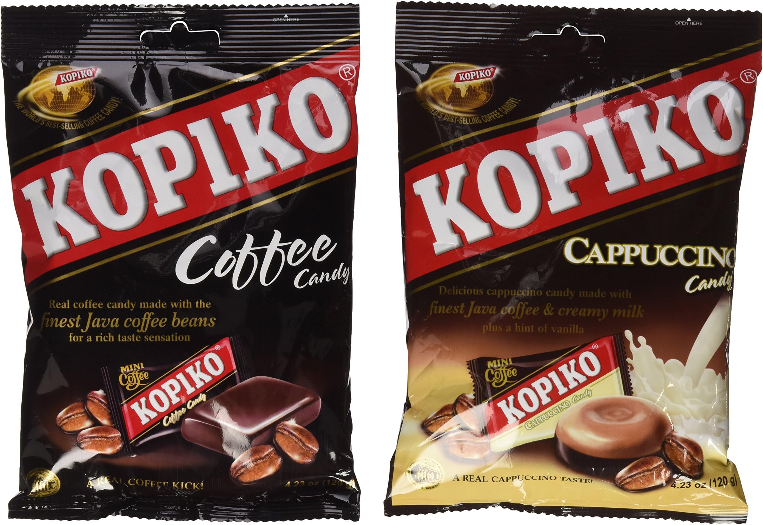 Candy Variety Pack (Coffee and Cappuccino), 4.23 Ounce (Pack of 2)