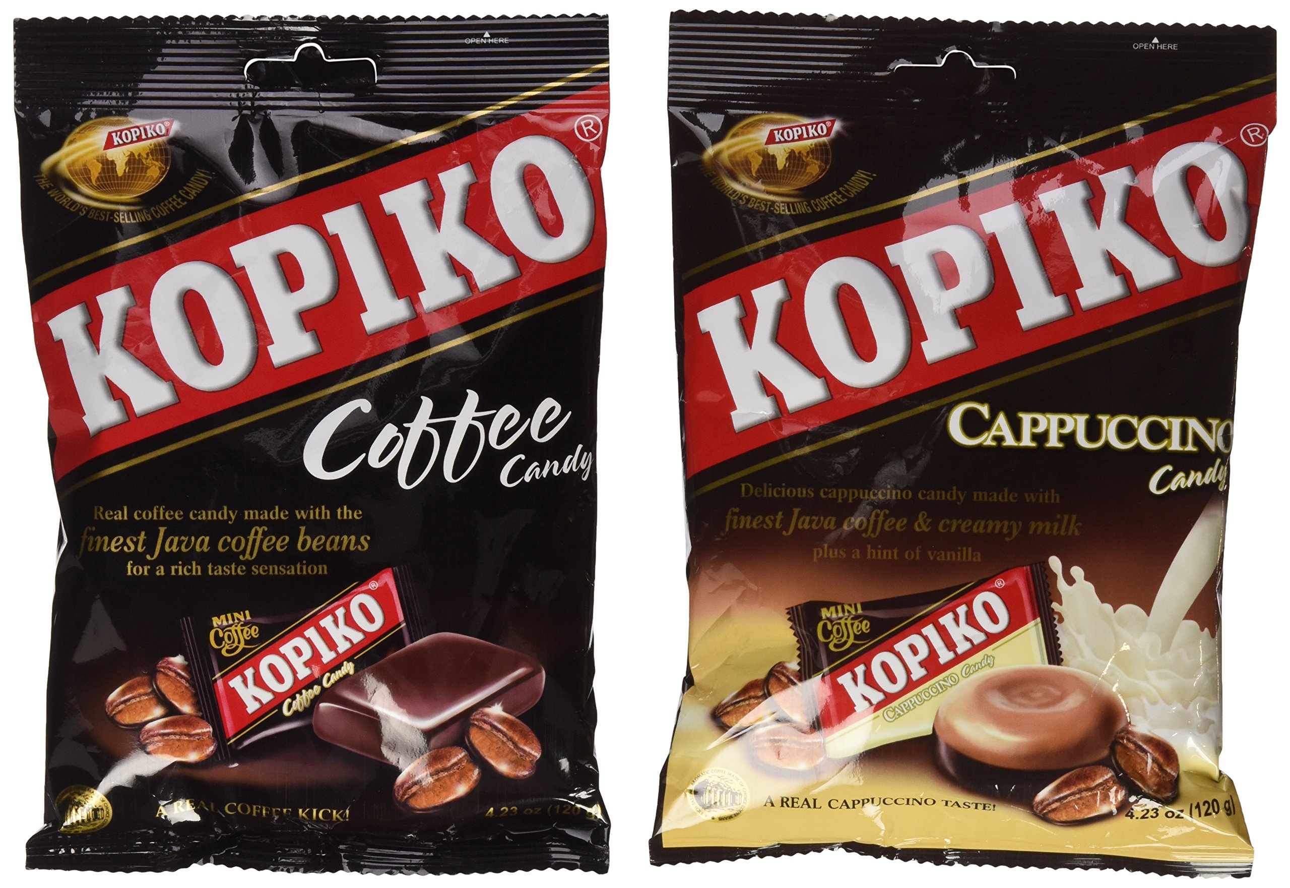 Buy Kopiko Candy Variety Pack (Coffee and Cappuccino), 4.23 Ounce (Pack