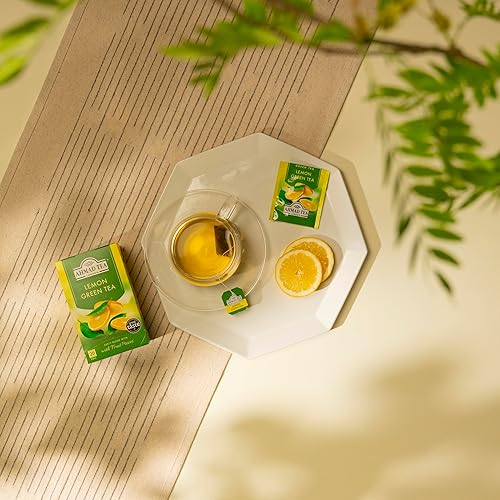 Miniatura 6 de Té inglés, té verde limón" - Etiquetado y bolsas de té envueltas en papel de aluminio