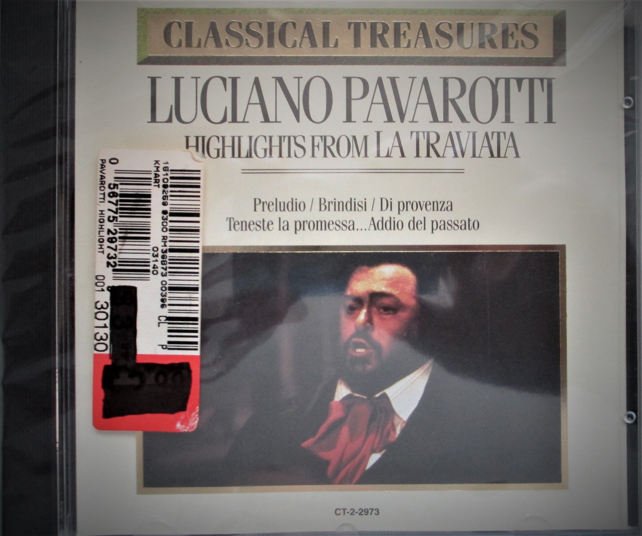Classical Treasures: La Traviata [Audio CD]