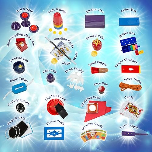 Miniatura 4 de Kit grande de trucos de magia para niños. Haz cientos de los trucos emocionantes de la actualidad. DVD explicatorio incluido, versión español no