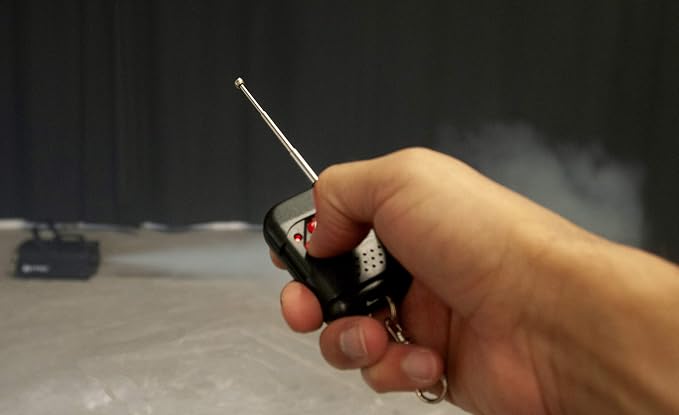 Máquina de humo móvil ADJ VF1100 850W con control remoto miniatura 4