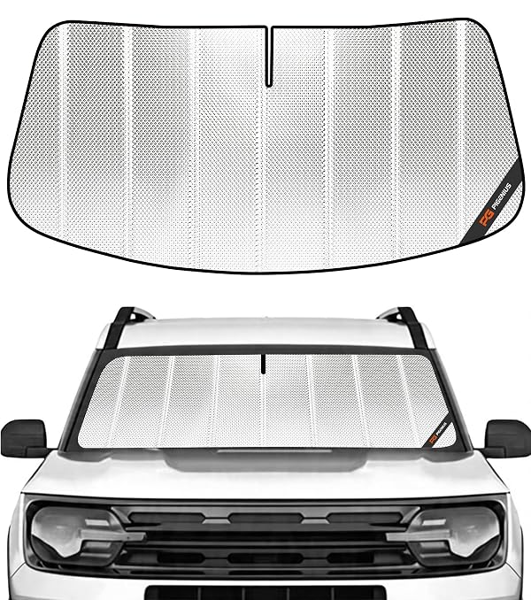 Pigenius Windshield Sun Shade for Ford Bronco Sport 2021-2026, Full Coverage Front Window Sunshade - XtraGuard by Pigenius - Used condition - US$56.53