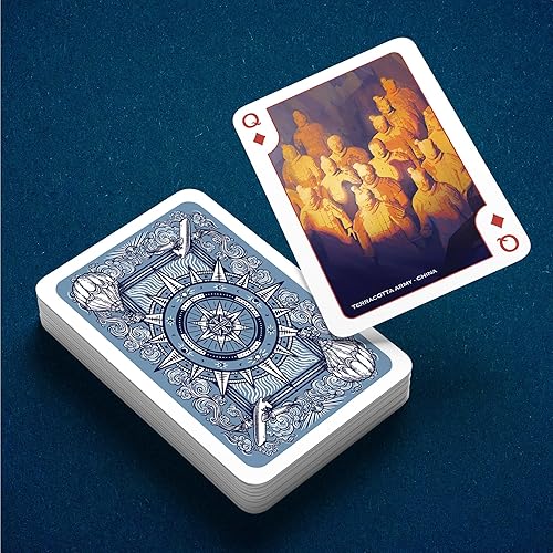 Miniatura 8 de Underdog Games Naipes temáticos de National Parks 52 piezas de impresionante arte personalizado Parque único para cada carta en la cubierta