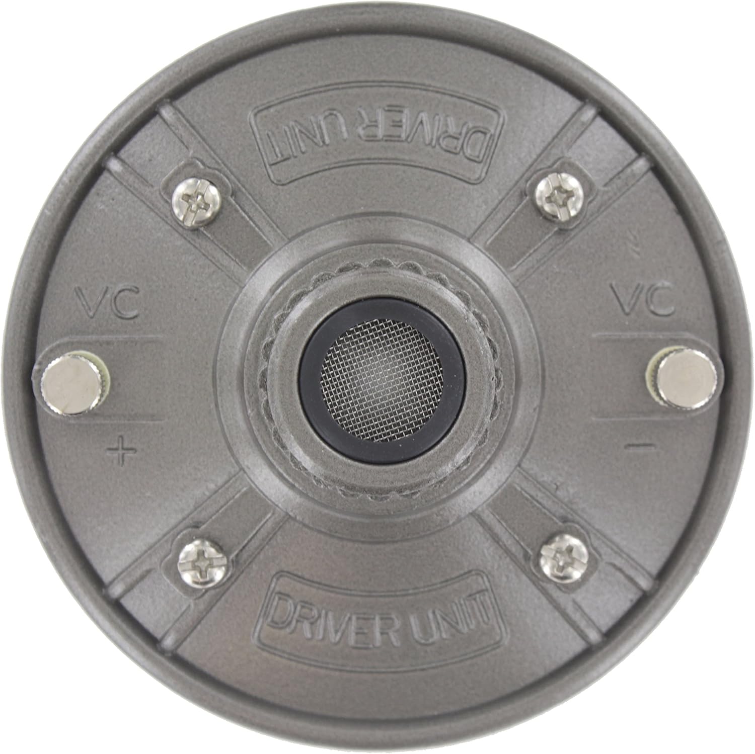MIYAKO 100W 16 Ohms Mid Range Speaker Compression Driver - 160Hz to 8KHz Frequency, Aluminum Body and Neodymium Diaphragm (DU-100)