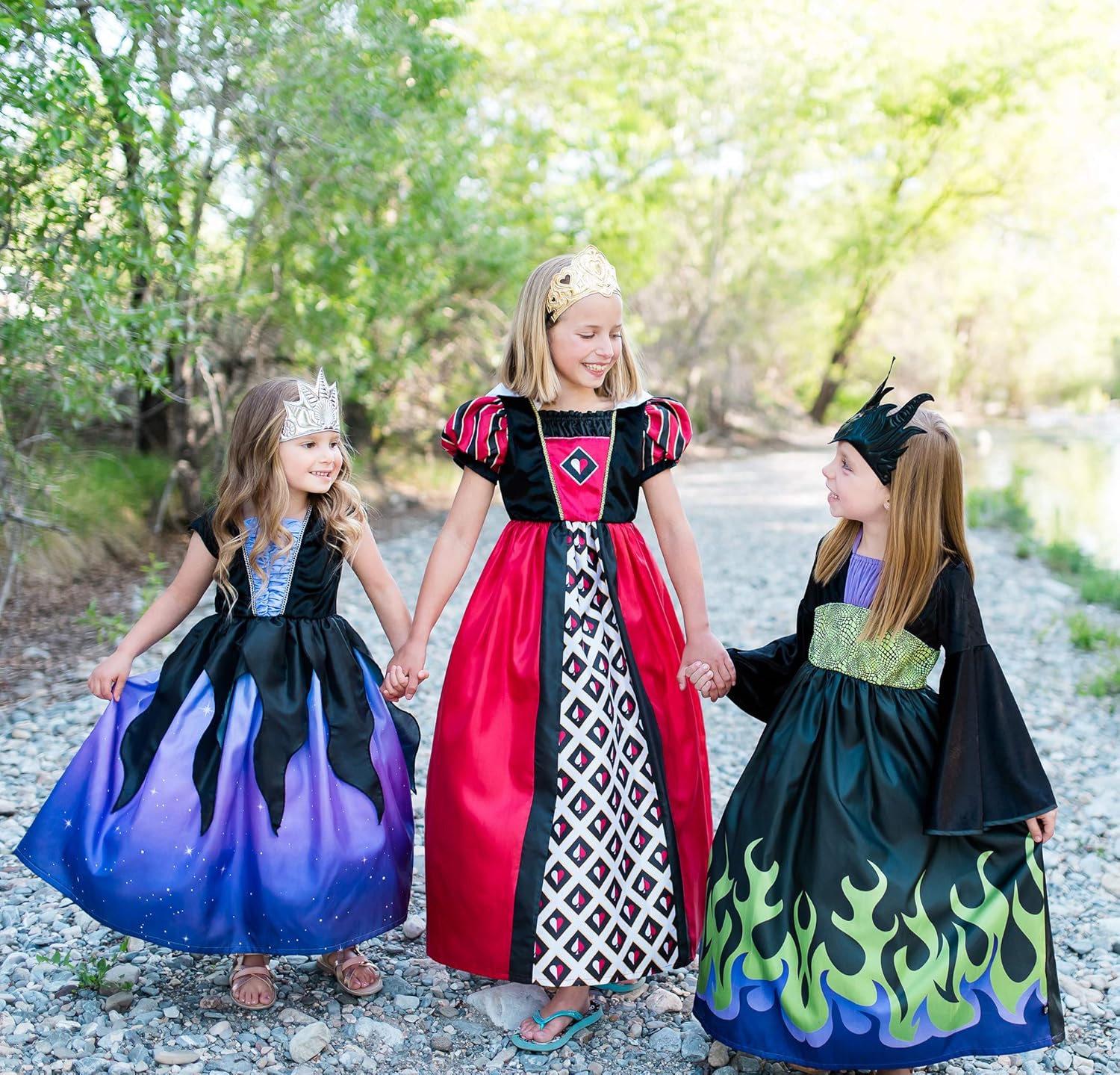 Little Adventures Sea Witch with Soft Crown Dress Up Costume