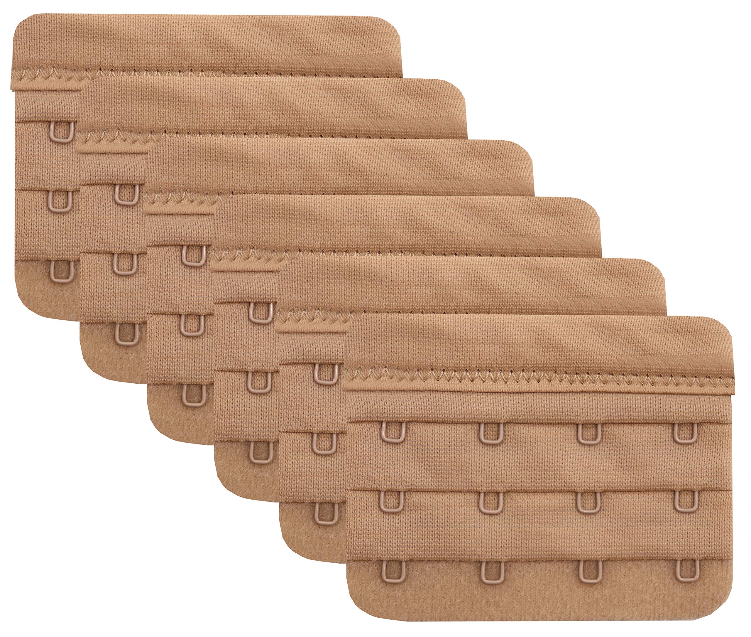 Tamlien Bra Extender 2 Hook/3 Hook/4 Hook/5 Hook, Soft and Comfortable Bra Extension