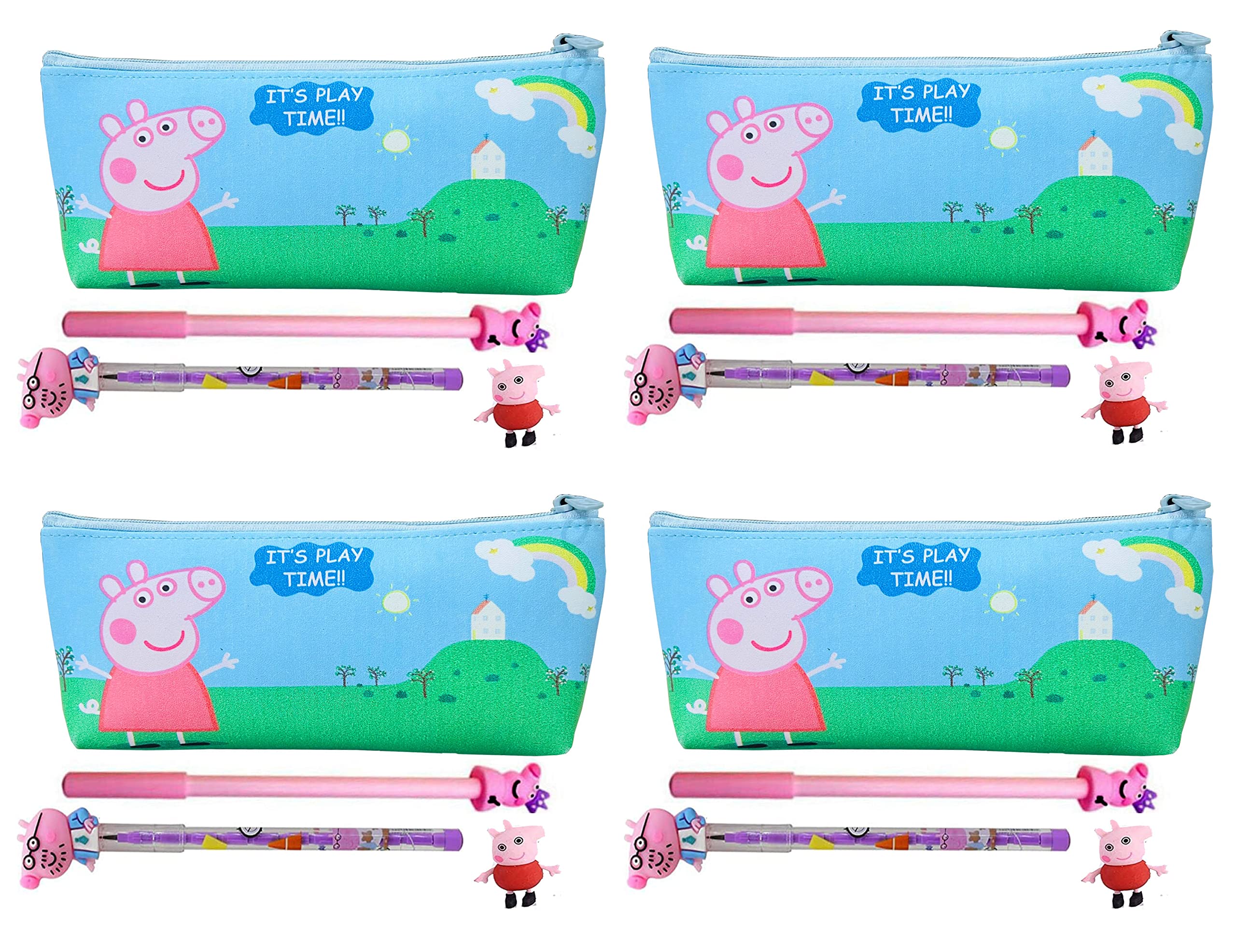 See full amazon price history chart for KOBBET® 4Pcs Peppa Pig Theme Return Gift Set for Kids Boys Party Favor Gift Birthday Return Gift Set Peppa Pig Pencil Case Pencil Pouch for Boys, 1 Pencil, 1 Pen & 1 Eraser for Kids Gift Set (4 Set) KOBBET® 4Pcs Peppa Pig Theme Return Gift Set for Kids Boys Party Favor Gift Birthday Return Gift Set Peppa Pig Pencil Case Pencil Pouch for Boys, 1 Pencil, 1 Pen & 1 Eraser for Kids Gift Set (4 Set) (B0B7X1ZMNW) Amazon Price History, Amazon Price Tracker