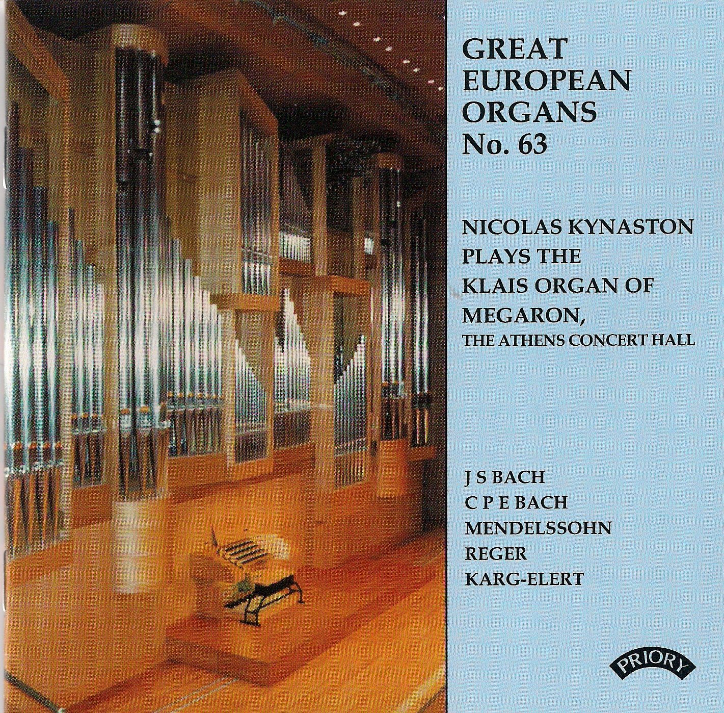 Great European Organs No. 63 (Kynaston)