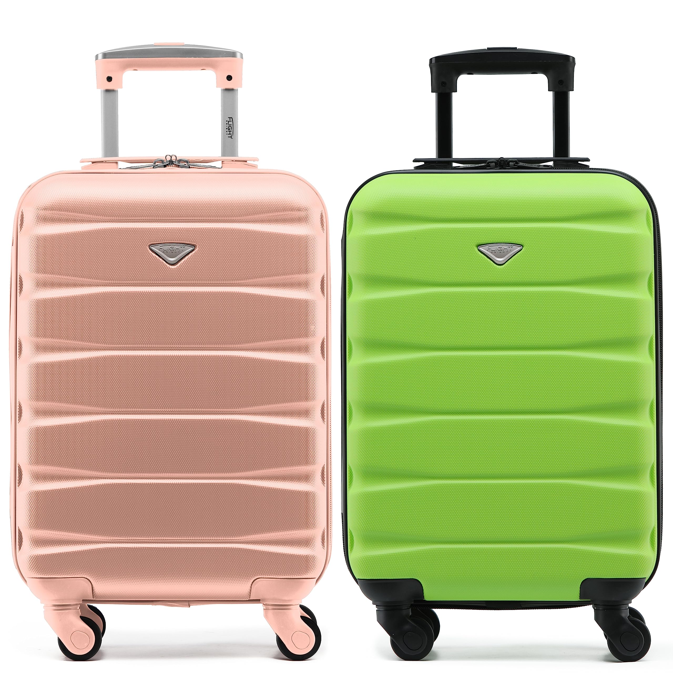 Flight Knight Suitcase Set of 2 Lightweight 4 Wheel ABS Hard Case Cabin Carry On Hand Luggage Approved for Over 100 Airlines Including easyJet, British Airways, Ryanair & Many More 55x35x20cm — view 32
