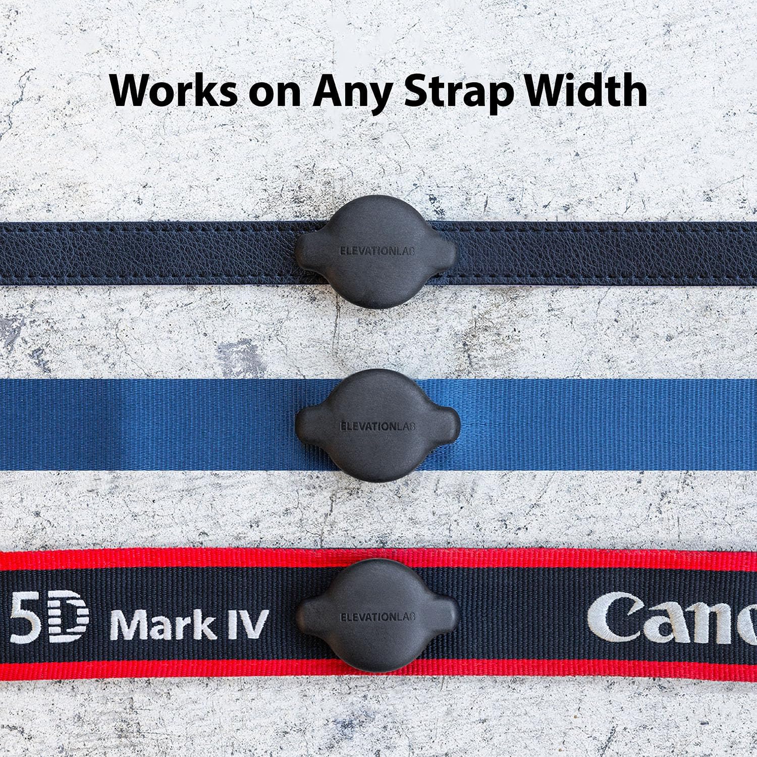 Elevation Lab AirTag Strap Mount - Compact | Secure, durable, waterproof, discreet, for backpacks, bags, camera straps & more