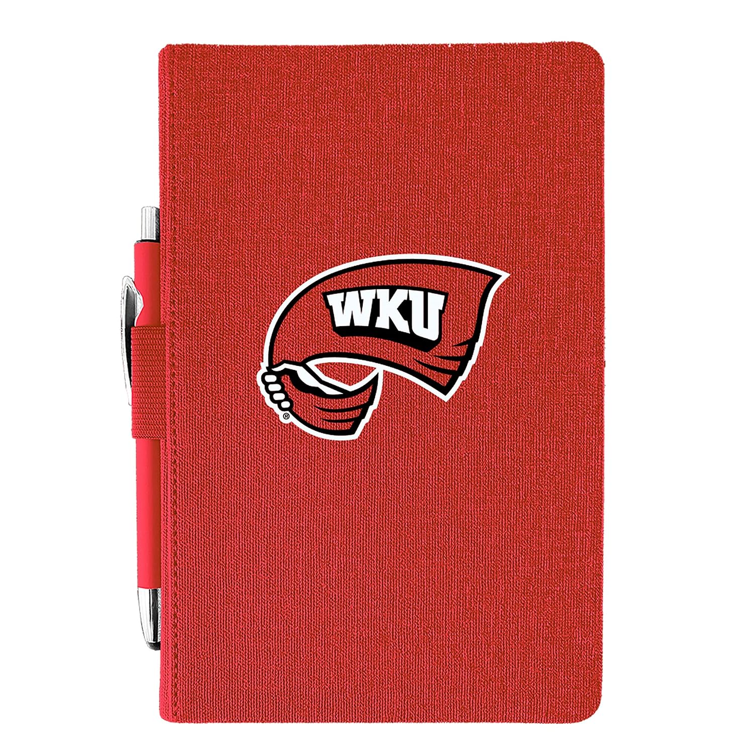 The Fanatic Group Western Kentucky Hilltoppers Journal with Pen, Design 1 - Red