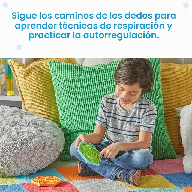 Foto 4 de 7 de Pack de laberintos calmantes de Jardines de Learning Resources, laberintos para Seguir con el Dedo para niños