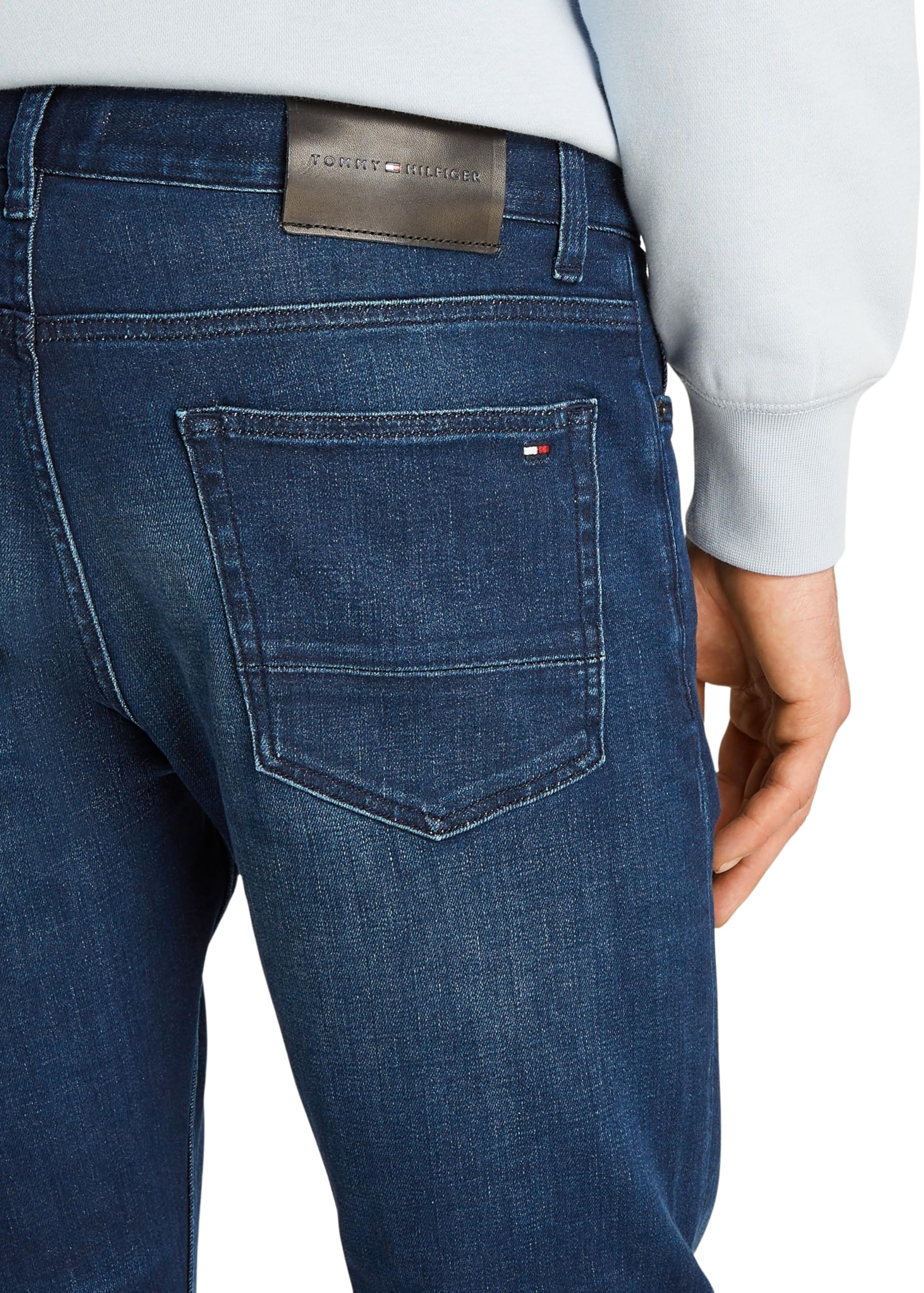 Tommy Hilfiger Herren Jeans Hose Bleecker Flex Mohave Indigo Slim Fit